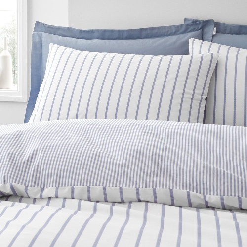 Bianca Hampton Stripe Duvet Set - Blue