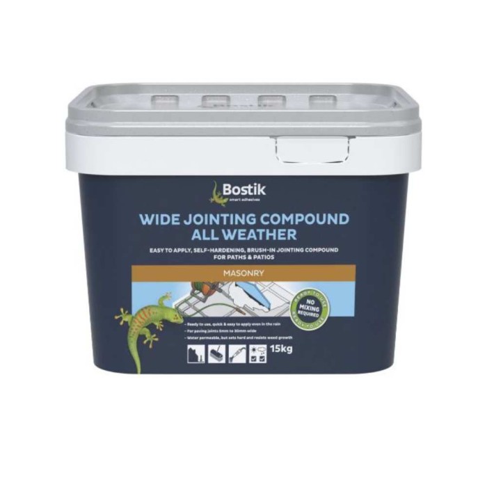 Bostik All Weather Joint Compound 15kg Grey