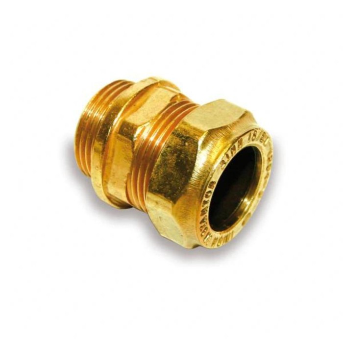 311 1" x 3/4" Straight Coupler Male