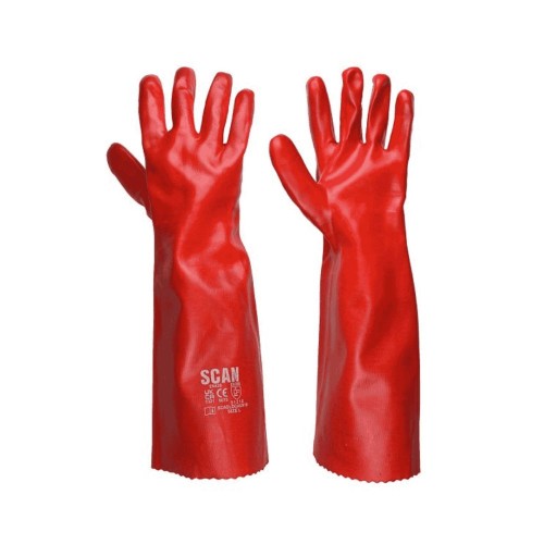 PVC 45cm Gauntlet Gloves