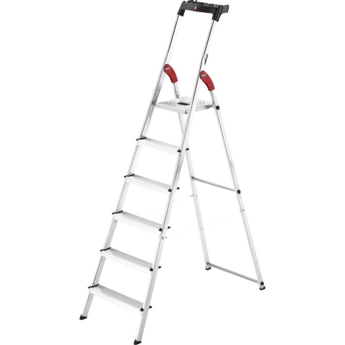 L60 Aluminium step Ladder 6 Step