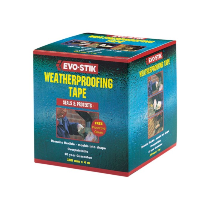 Weatherproofing Tape 4m x 50mm Roll