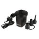 Compact 240V AC/DC 12V Electric Pump Black
