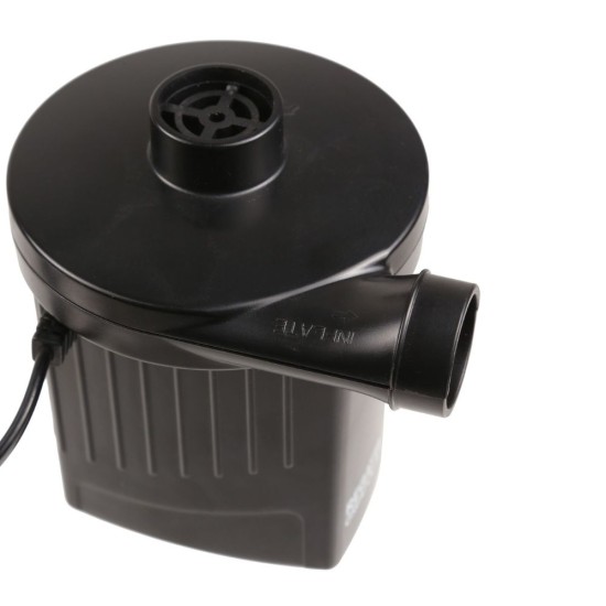 Compact 240V AC/DC 12V Electric Pump Black