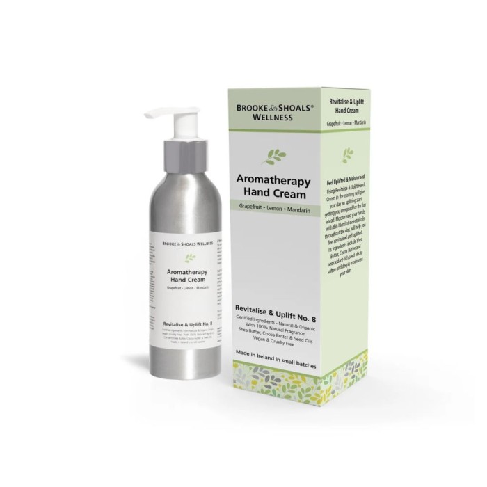 Revitalise & Uplift Aromatherapy Hand Cream - Grapefruit, Lemon & Mandarin