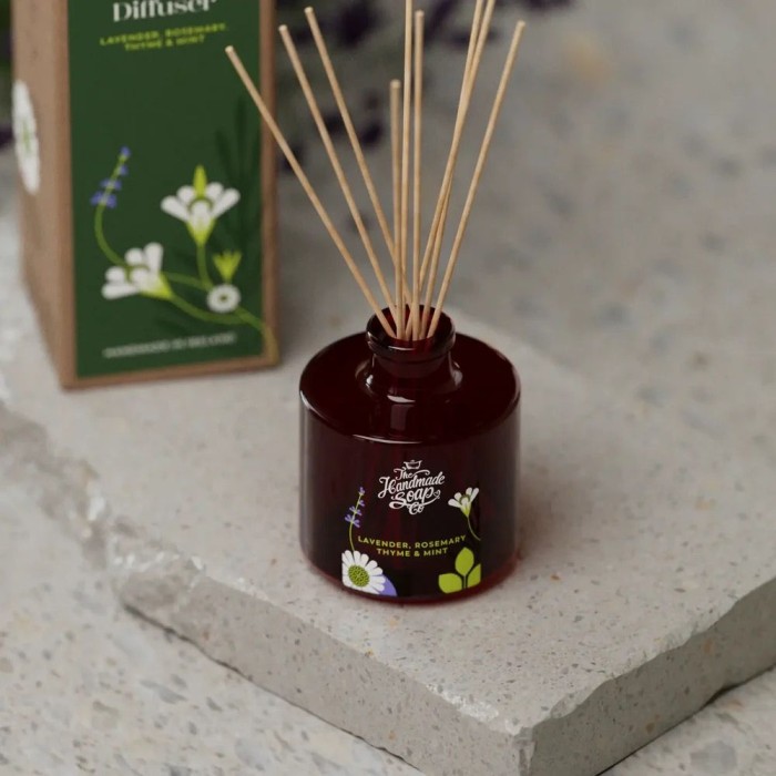 Reed Fragrance Diffuser - Lavender, Rosemary, Thyme & Mint | 200ml