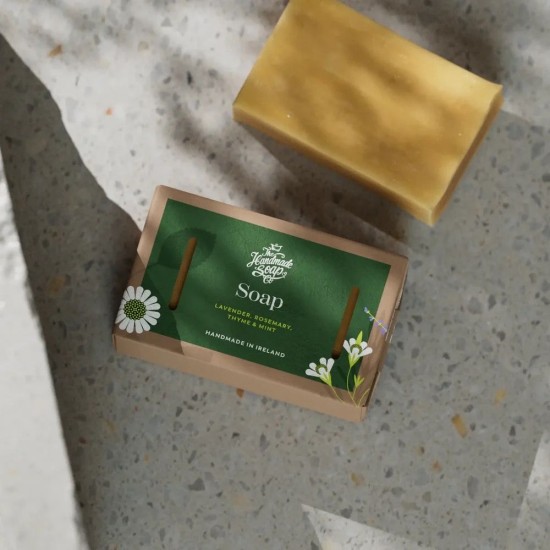 Handmade Soap - Lavender, Rosemary, Thyme & Mint | 140g