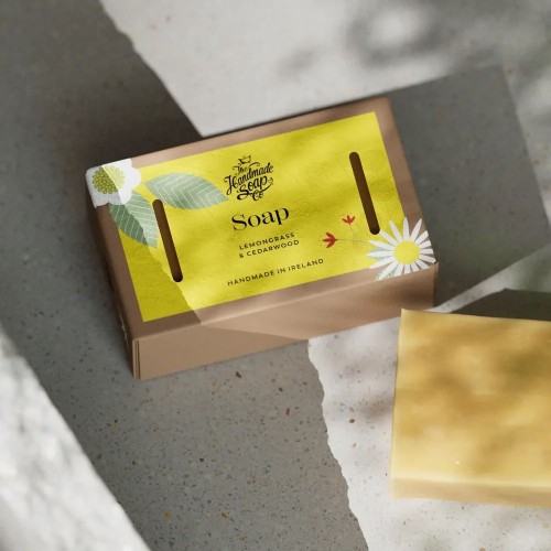 Handmade Soap - Lemongrass  & Cedarwood | 140g