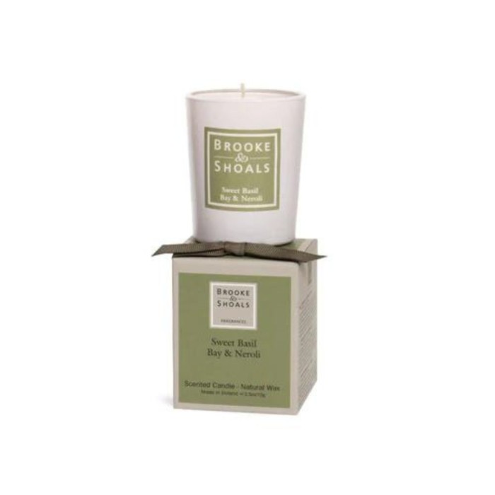 Sweet Basil Bay & Neroli Candle 70g