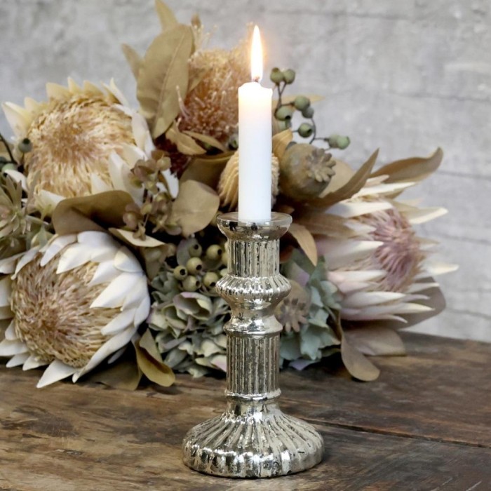 Antique Silver Candlestick