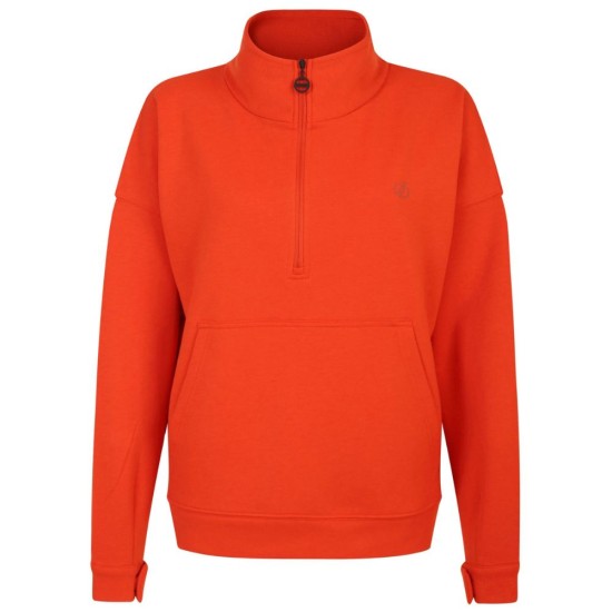 Women's Recoup II Half Zip Sweatshirt | Rusty Orange