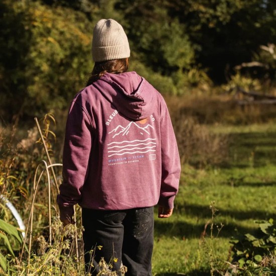 Bleubird Berry Dawn Zipper Hood