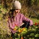 Bleubird Berry Dawn Zipper Hood