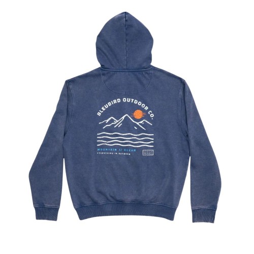 Bleubird Peri Blue Dawn Zipper Hood 