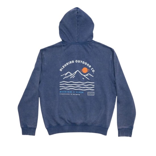 Bleubird Peri Blue Dawn Zipper Hood 