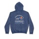 Bleubird Peri Blue Dawn Zipper Hood 
