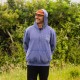 Bleubird Peri Blue Dawn Zipper Hood 