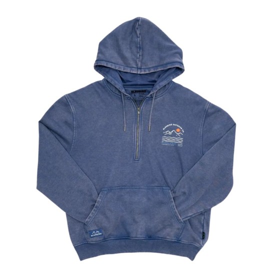 Bleubird Peri Blue Dawn Zipper Hood 