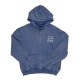 Bleubird Peri Blue Dawn Zipper Hood 
