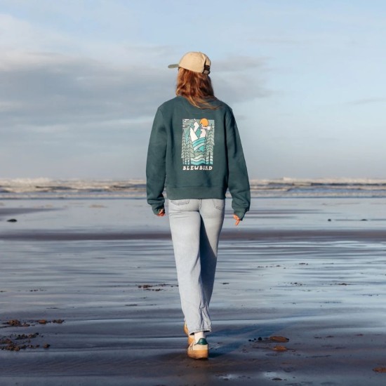 Bleubird Trailhead Cropped Crew Marine