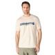 Carhartt Irvine Relaxed Layered Logo T-Shirt - Oat Milk