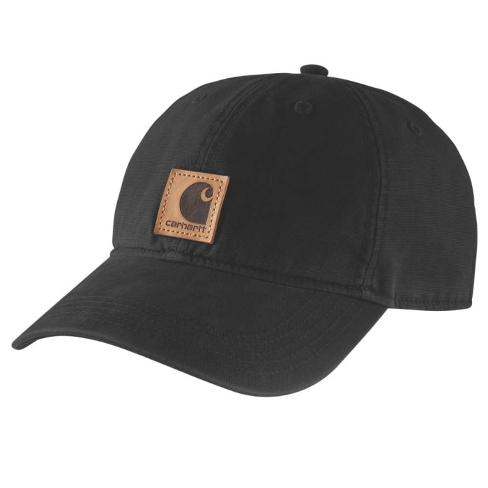 Carhartt Canvas Cap - Black
