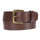 Carhartt Bridle Leather Classic Buckle Belt - Dark Brown