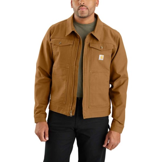 Carhartt Rugged Flex™ Duck Berwick Jacket - Carhartt Brown