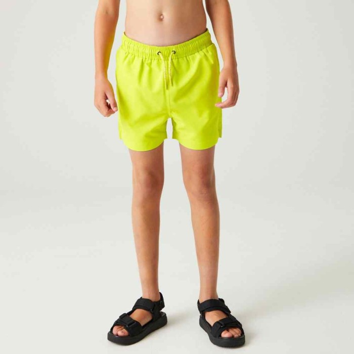 Junior Skander III Swim Shorts - Citron Lime