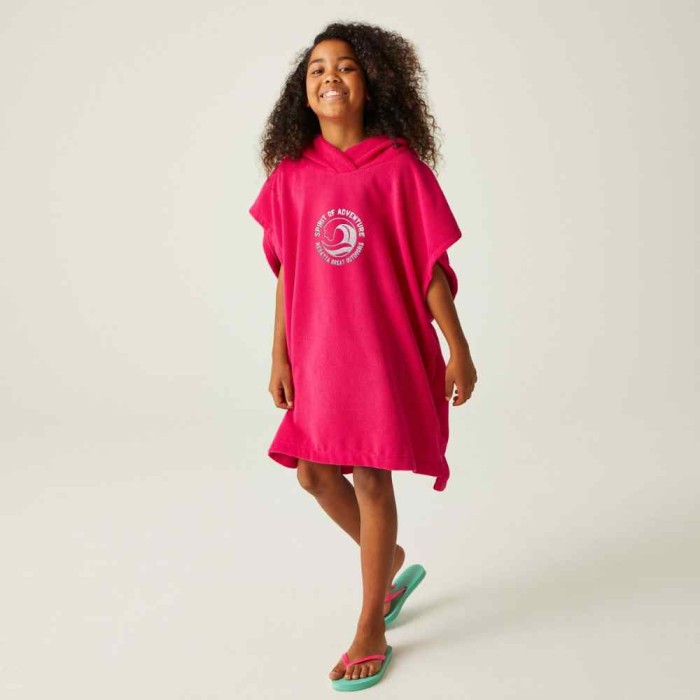 Kids' Towel Robe - Pink Potion