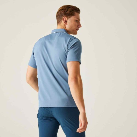 Men's Maverick V Active Polo Shirt - Coronet Blue