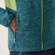 Men's Coladane VI Full Zip Fleece | Moroccan Blue Marl Navy Piquant Green