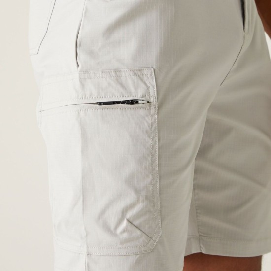 Men's Dalry Multi Pocket Shorts | Silver Grey