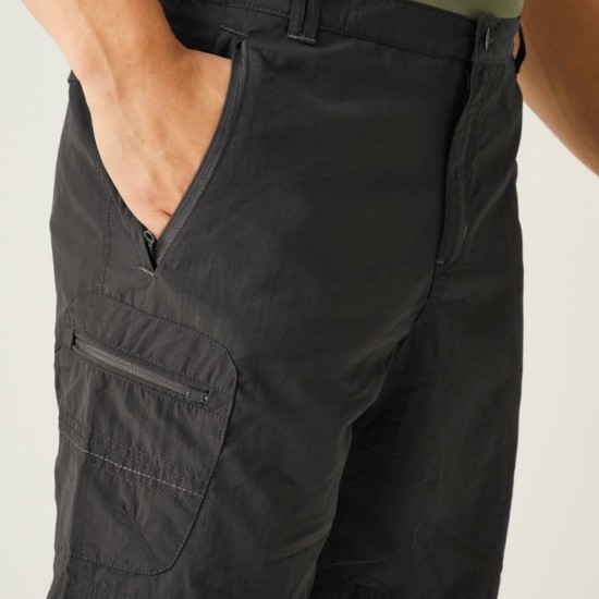 Men's Leesville II Multi Pocket Walking Shorts | Ash