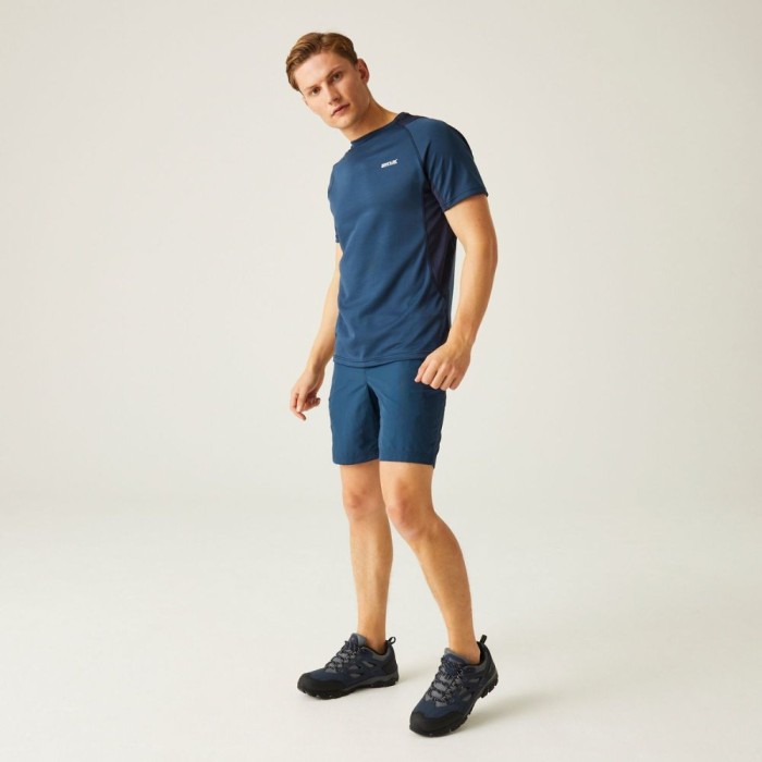 Men's Leesville II Multi Pocket Walking Shorts | Moonlight Denim