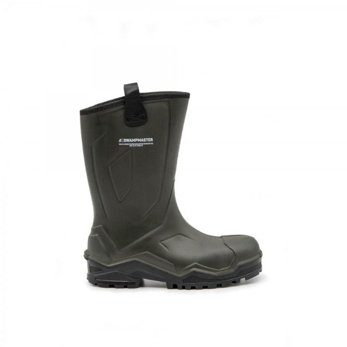 Swampmaster Challenger Safety Rigger Boots Green