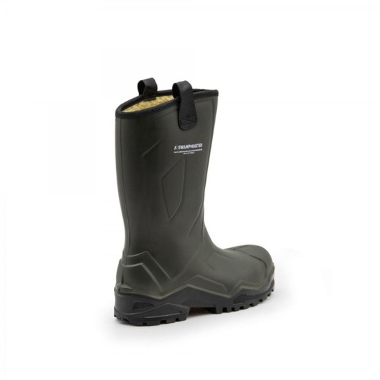 Swampmaster Challenger Safety Rigger Boots Green
