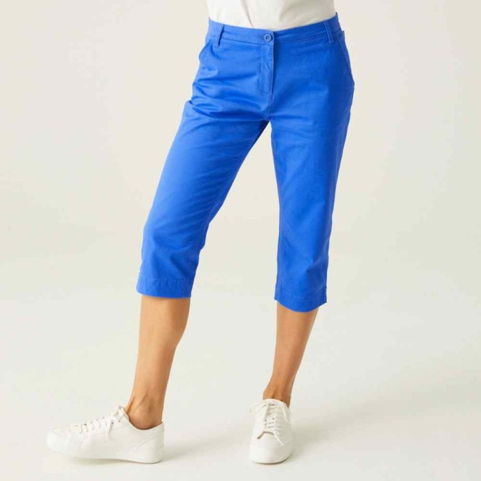 Women's Bayletta Capri Trousers - Sonic Blue
