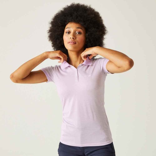 Women's Remex II Active Polo Shirt - Lilac Frost
