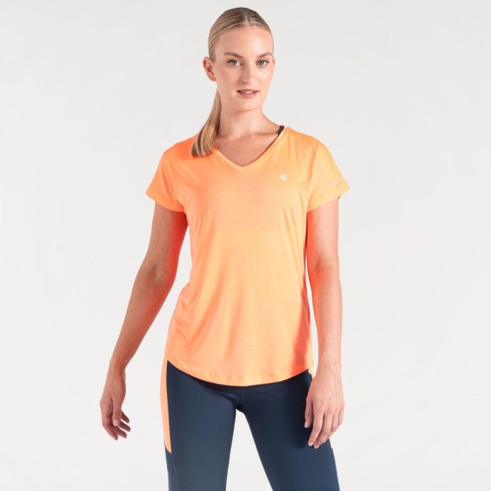Women's Vigilant Lightweight T-Shirt | Live Wire Orange
