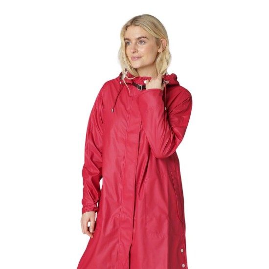 Long Raincoat 71 Deep Red