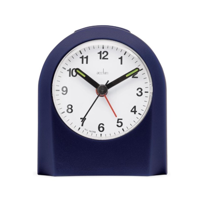 Palma Deep Blue Alarm Clock