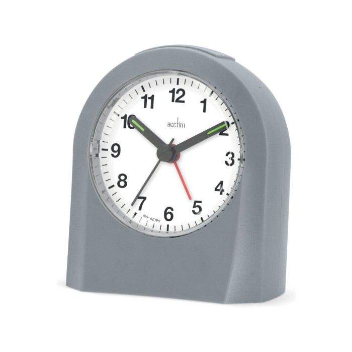 Palma Grey Alarm Clock