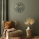 Arabic Lichen Green Small Wall Clock