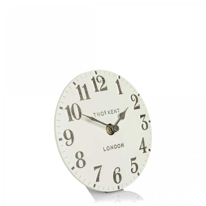 Arabic Limestone Mantel Clock
