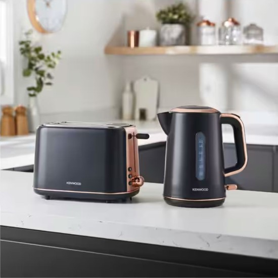 Abbey Lux Grey/Rose Gold Kettle