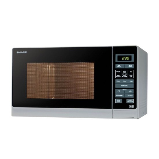 Sharp 25L 900W Solo Microwave R372SLM - Silver