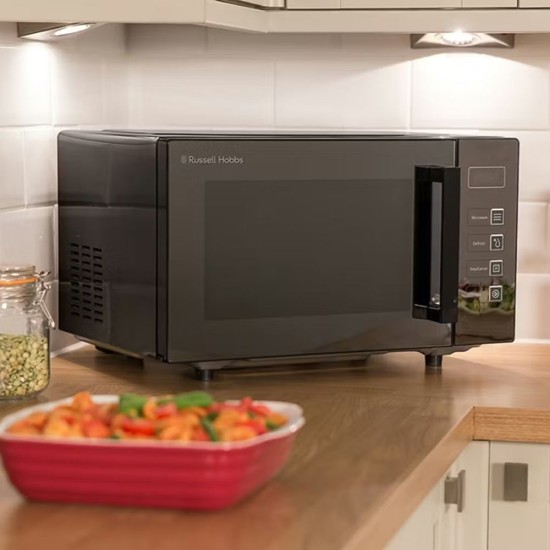 Russell Hobbs 23L 800W Flatbed Microwave RHEM2301B - Black