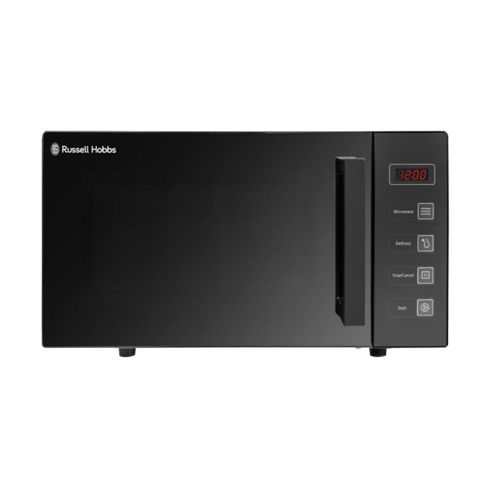 Russell Hobbs 23L 800W Flatbed Microwave RHEM2301B - Black