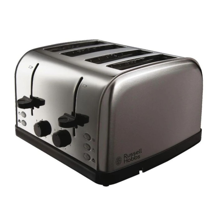 Futura 4 Slice Toaster | Stainless Steel